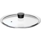 تصویر درب شیشه‌‌ای قابلمه و تابه ایکیا KLOCKREN قطر ۲۵ سانتی‌متر 