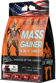 تصویر مس گینر 7.5 کیلوگرم فلکس ویلر FLEX WHEELER NUTRITION Flex Wheeler Mass Gainer 7.5