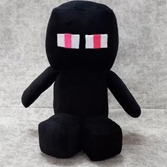 تصویر عروسک اندرمن نشسته ماینکرافت جنس پارچه مخمل توشکا 