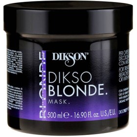 تصویر ماسک ضد زردی مو دیکسون مدل دیکسوبلوند DIKSON DIKSOBLOND ANTI YELLOW MASK FOR BLONDE HAIR