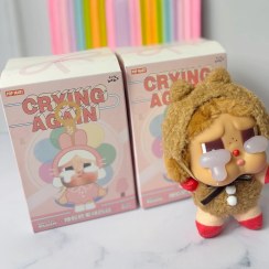 تصویر عروسک کرای بیبی پاپ مارت 15 سانت 