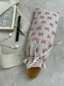 تصویر کیف لقمه طرح پاپیون 