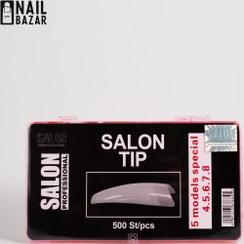 تصویر تیپ کاشت ناخن شماره ای سالن 