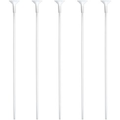 تصویر نی و گلبرگ بزرگ بادکنک (بسته 5 عددی) 