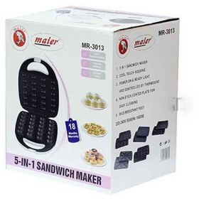 تصویر ساندویچ ساز 5 کاره مایر مدل mr-3013 Meyer sandwich maker model mr-3013