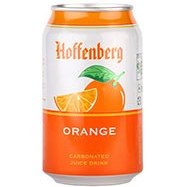 تصویر نوشیدنی گازدار با طعم پرتقال هوفنبرگ 330 میلی لیتری 