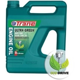 تصویر روغن موتور TRANE مدل Ultra Green 5W30 SN حجم 5 لیتر TRANE ENGINE OIL