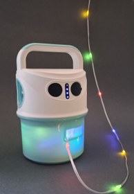 تصویر چراغ کمپی ریسه دار 