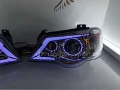 تصویر چراغ جلو اسپرت جمع ساز مدل Tornado مناسب پراید ۱۱۱ و ۱۳۲ 