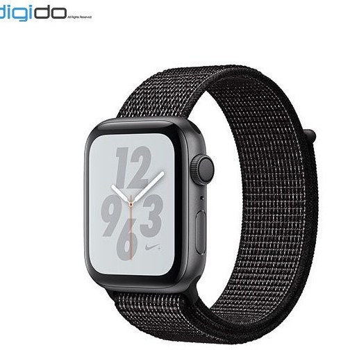 Series 4 space gray aluminum case 2025 black sport loop