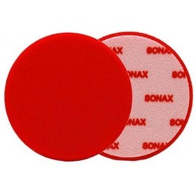 تصویر اسفنج پولیش زبر قرمز 160 میلی متری سوناکس مدل Sonax Polishing Sponge Red Hard 160mm 