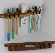 تصویر جامسواکی چوبی دیواری مسواک 