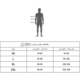 تصویر پولوشرت آستین کوتاه مردانه آریان نخ باف مدل 1845 