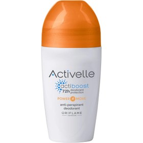 تصویر دئودورانت ضدتعریق ۷۲ ساعته اکتی بوست مدل پاورموو ۴۶۳۸۱ Acti boost 72h deodorant protection power move