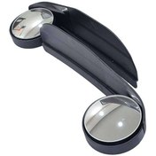 تصویر نقای آینه کربن به همراه آینه نقطه کور 