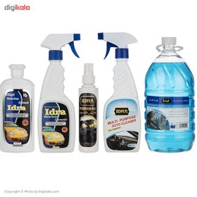 تصویر مجموعه مواد شوينده خودرو ايدرا مدل 06 بسته 9 عددي ا Idra 06 Car Cleaner Pack Of 9 Idra 06 Car Cleaner Pack Of 9