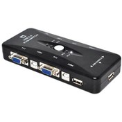 تصویر تبدیل ROYAL KVM USB 4PORT 