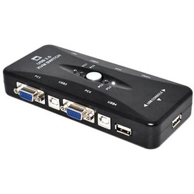 تصویر تبدیل ROYAL KVM USB 4PORT 