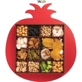 تصویر آجیل اعلا وگان - جعبه یلدا - 500 گرم 