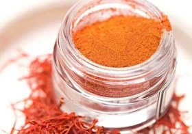 تصویر پودر ریشه ی زعفران 