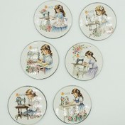 تصویر نگهدارنده الگو گرد 130گرم بسته 6 عددی 