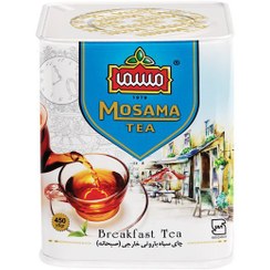 تصویر چای سیاه باروتی خارجه صبحانه ممتاز مسما - 450 گرم فلزی Mosama First Class Breakfast Black Tea -450 grams