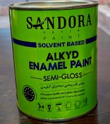 تصویر رنگ روغنی مشکی سندورا یک کیلویی Sandora