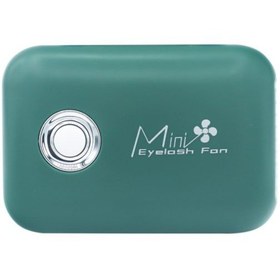 تصویر فن مژه مینی - سبز 