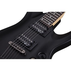 تصویر Schecter C-1 SGR Midnight Satin Black 