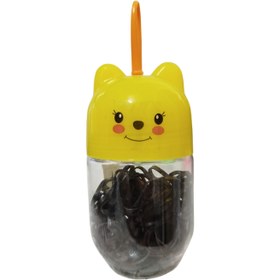 تصویر چهل گیس عروسکی مشکی Forty black doll wigs