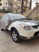 تصویر چادر ضد آب با دوام تویوتا کرولا (اقتصادی) (از جنس بنر) 