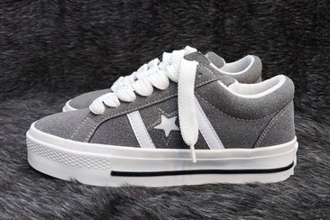 تصویر ونس مردانه طوسی طرح All star - 4 vans men grey all star 117