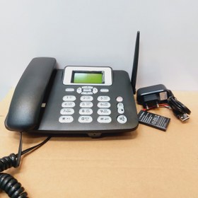 تصویر تلفن سیم کارتی باطری دار GSM Fixed Wireless Phone آنلاک 