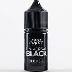 تصویر رنگ تاتو مشکی فست اینجکت حجم ۳۰ میلی لیتر 