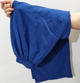 تصویر شلوار زنانه الیاف طبیعی سایز بزرگ 