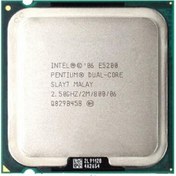 تصویر پردازنده اینتل مدل E5200 با سوکت ۷۷۵ Intel Core2 Duo E5200 LGA-775 CPU