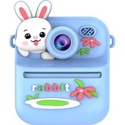 تصویر دوربین دیجیتال چاپگر دار طرح خرگوش مدل S6 