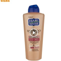 تصویر شامپو فری سولفات کامان مناسب موهای رنگ شده، خشک و آسیب دیده حجم 400 میلی لیتر 