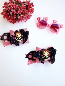 تصویر گلسر مشکی صورتی 