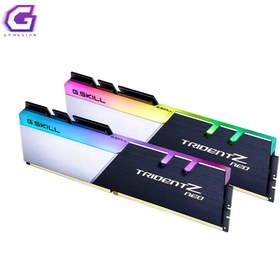 تصویر رم جی اسکیل (2x32GB) G.Skill Trident Z Neo DDR4-3600 CL18 64GB - کار کرده تمیز 