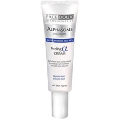 تصویر کرم لایه بردار 10 درصد آلفازوم فیس دوکس Alphasome 10% Peeling Cream Face Doux