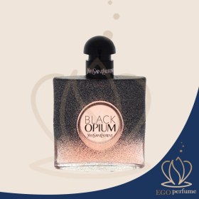 تصویر عطر ادکلن بلک اوپیوم فلورال شوک ایو سن لورن زنانه | Black Opium Floral Shock 