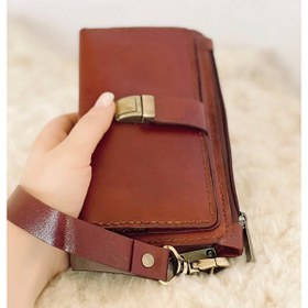 تصویر الگوی کيف پول و موبایل M-487 