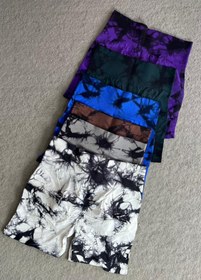 تصویر شورتک سیملس گرم بالا پشت چیندار آبرنگی وارداتی کد ۶۰۲ 