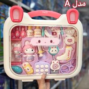 تصویر ست پزشکی با عروسک مدل خرگوش 6710 