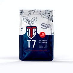 تصویر دانه قهوه 70% عربیکا تی سون 