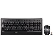 تصویر کیبورد و ماوس ای فور تک بی سیم 9300F Wireless 9300F keyboard and mouse set