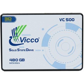 تصویر اس اس دی اینترنال ویکومن مدل VC500 ظرفیت Vicco man VC 500 Internal SSD 480+32 GB