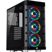 تصویر خرید کیس کامپیوتر Corsair iCue 465X RGB - شاسی مید تاور - سیاه 