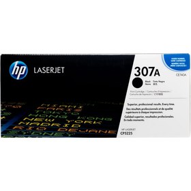 تصویر تونر لیزری اچ پی مدل 307 A CE742A 307A Yellow LaserJet Toner Cartridge